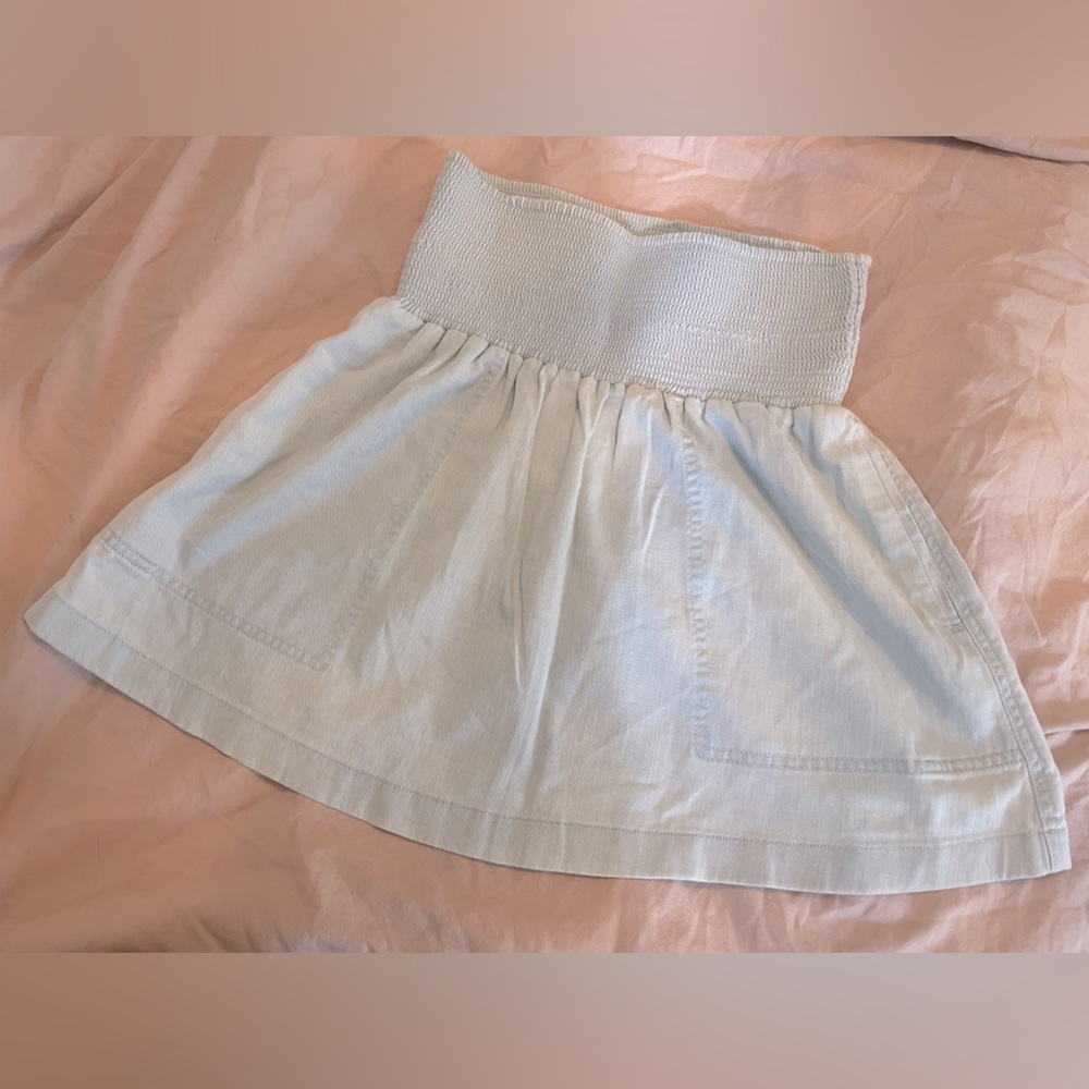 Aritzia Wilfred Denim mini skirt size 8